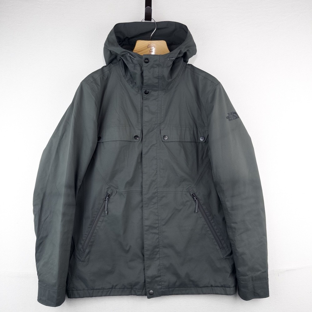 The North Face Jenison Jacket Mens M Olive Gray DryVent Insulated Full Zip
